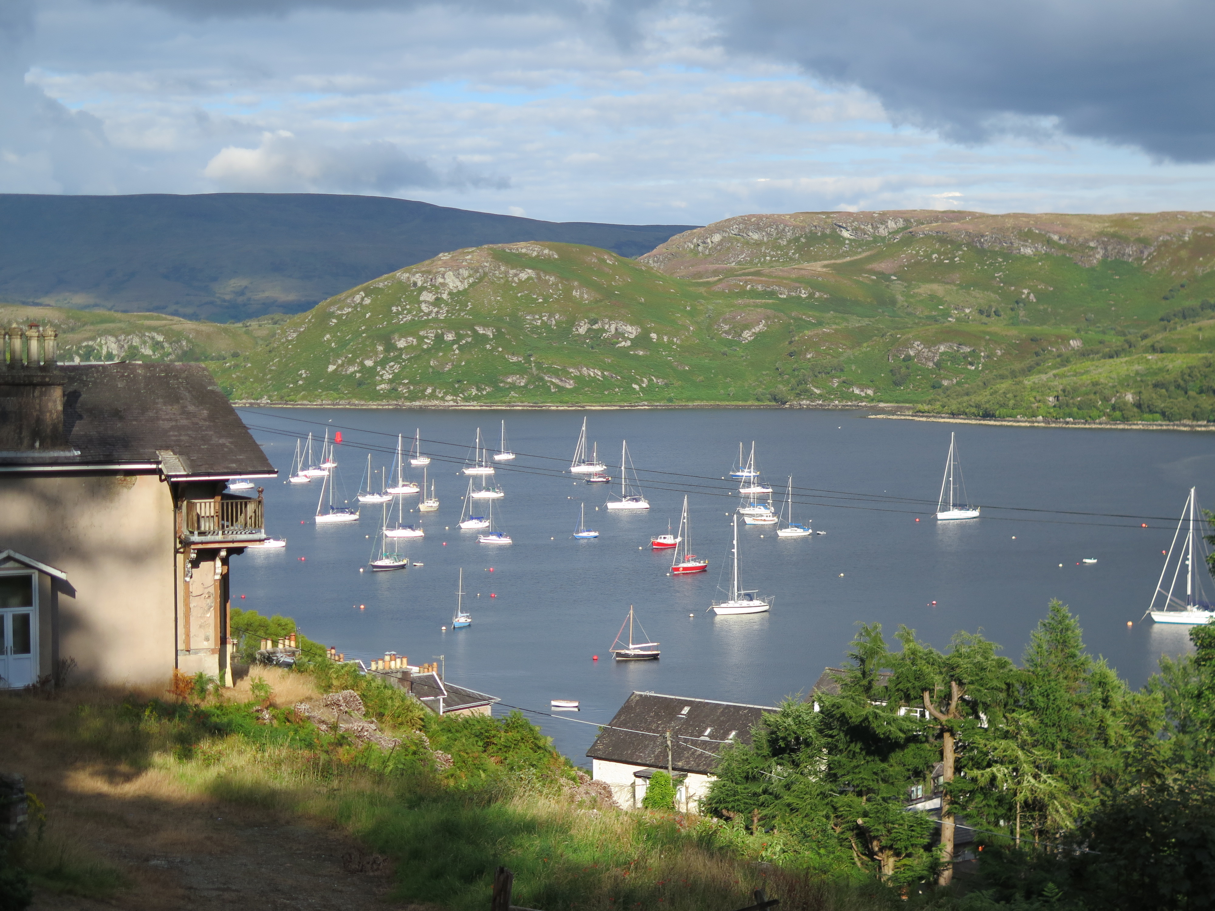 Sailboats on the Loch